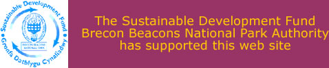 The Sustainable Development Fund Breacon Beacons National Park Authority has supported this web site